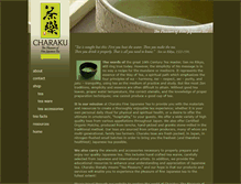Tablet Screenshot of charaku-tea.com